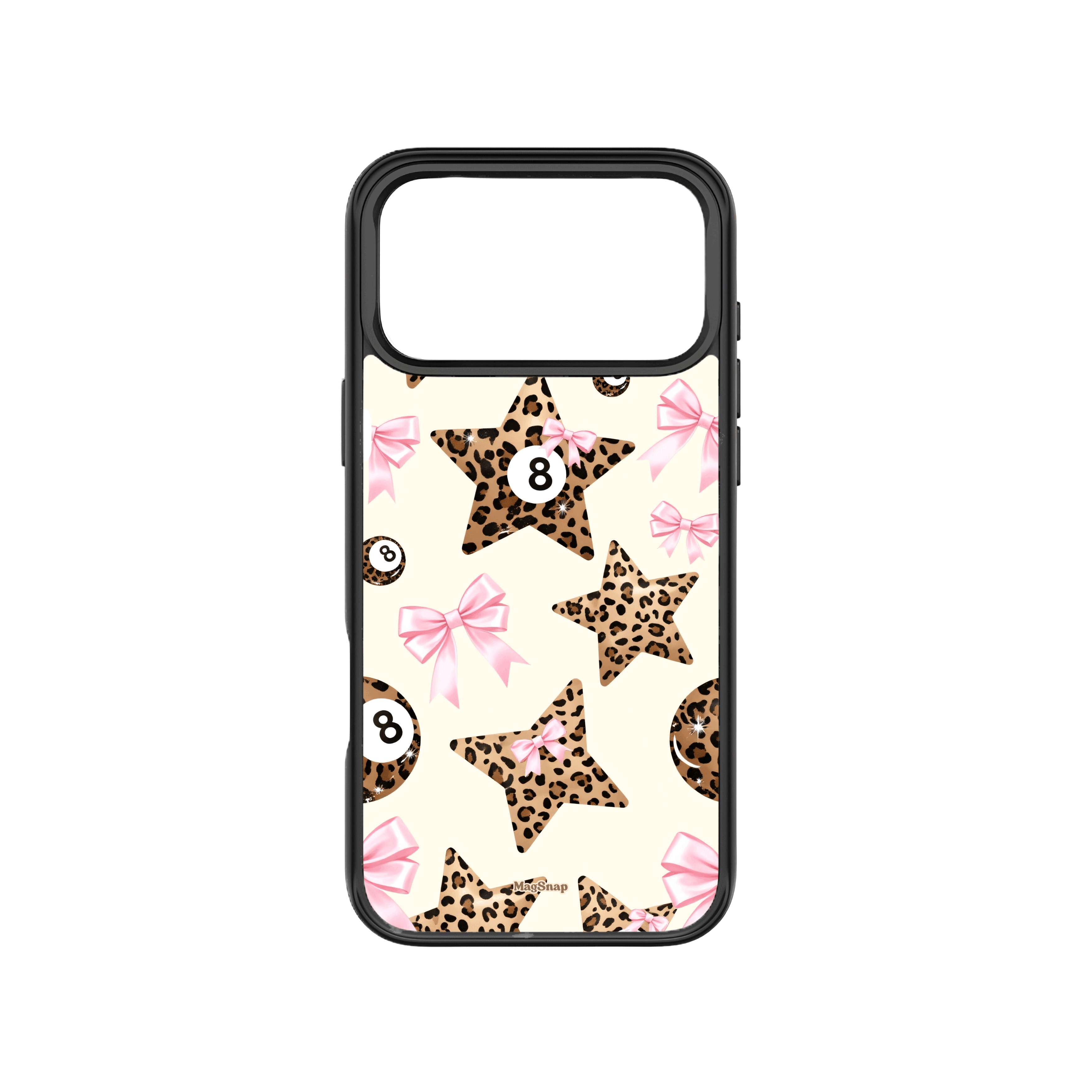 MagSnap magnetic phone case with wild girly aesthetic statement artwork