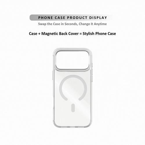 MagSnap magnetic phone case with fish lover cat playful artwork