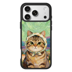 Verdant Orchard Cat – Black Case display