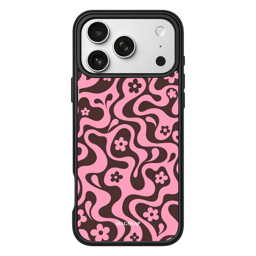 Espresso Candy – iPhone 17 Black Case display view