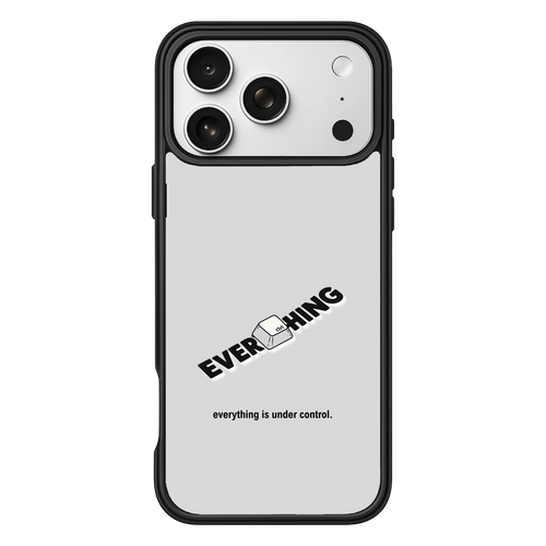 Everything Is Under Control – iPhone 17 Black Case display view