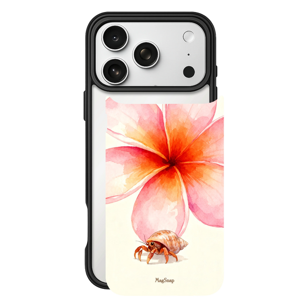 Island Wanderer – iPhone 17 Black Case split view