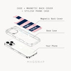 Life on Repeat Stripe (Navy Blush) product image 3