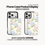 Pastel Hydrangea – Black Case Bundle option image