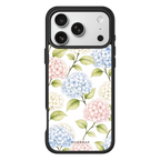 Pastel Hydrangea – Black Case display