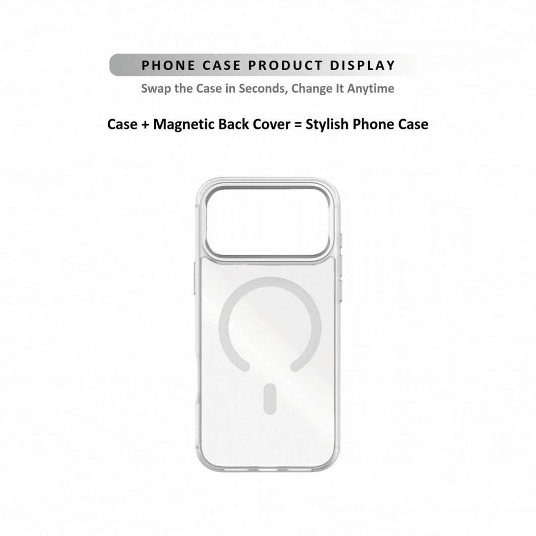 MagSnap magnetic phone case with rose sky dreamy cat artwork