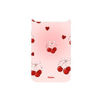 MagSnap magnetic phone case with cherry sweetheart cute romantic artwork