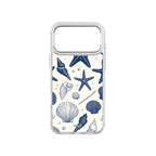 MagSnap magnetic phone case with deep sea shells and coastal ocean artwork