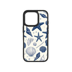 MagSnap magnetic phone case with deep sea shells and coastal ocean artwork