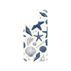 MagSnap magnetic phone case with deep sea shells and coastal ocean artwork