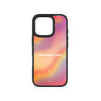MagSnap magnetic phone case with GOOD ENERGY ONLY positive quote artwork