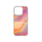 MagSnap magnetic phone case with GOOD ENERGY ONLY positive quote artwork