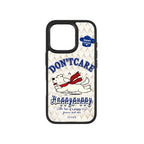 MagSnap magnetic phone case with playful puppy doodle quote artwork