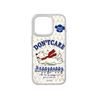 MagSnap magnetic phone case with playful puppy doodle quote artwork