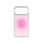 MagSnap magnetic phone case with I AM GLOWING affirmation quote design