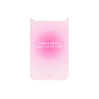 MagSnap magnetic phone case with I AM GLOWING affirmation quote design