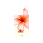 MagSnap magnetic phone case with soft island flower and beach shell artwork
