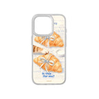 MagSnap magnetic phone case with Parisian Cat-fé designer artwork