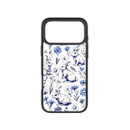 MagSnap magnetic phone case with pastel bunny garden cute artwork