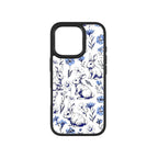MagSnap magnetic phone case with pastel bunny garden cute artwork