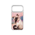 MagSnap magnetic phone case with rose sky dreamy cat artwork