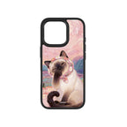 MagSnap magnetic phone case with rose sky dreamy cat artwork