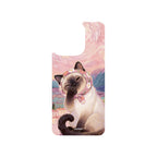 MagSnap magnetic phone case with rose sky dreamy cat artwork