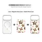 MagSnap magnetic phone case with wild girly aesthetic statement artwork