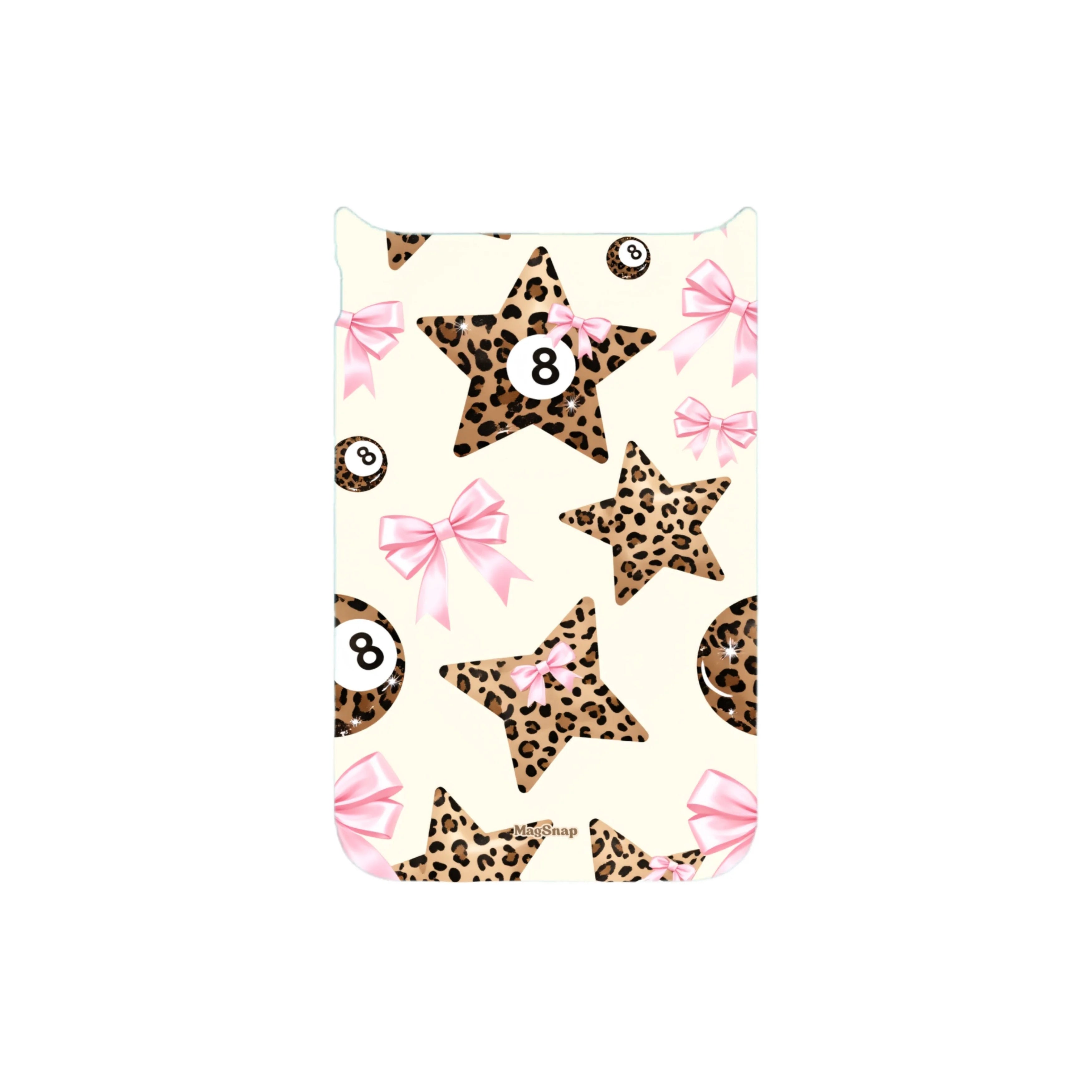 MagSnap magnetic phone case with wild girly aesthetic statement artwork
